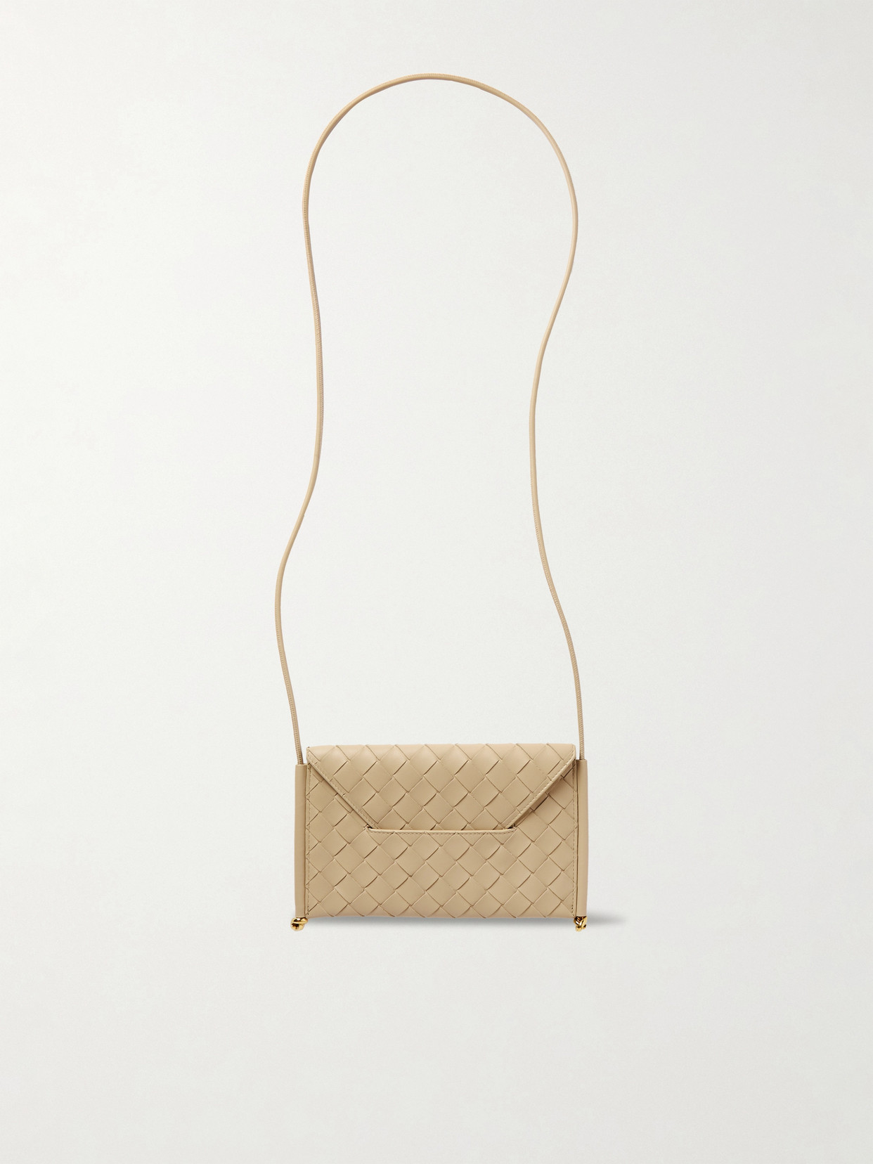 Embellished Intrecciato Shoulder Bag