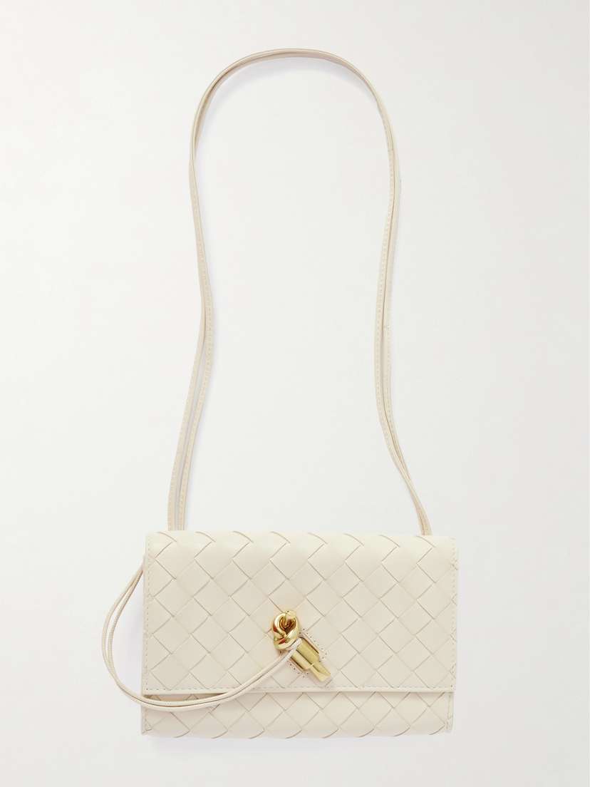 Bottega Veneta Intrecciato Leather Pouch