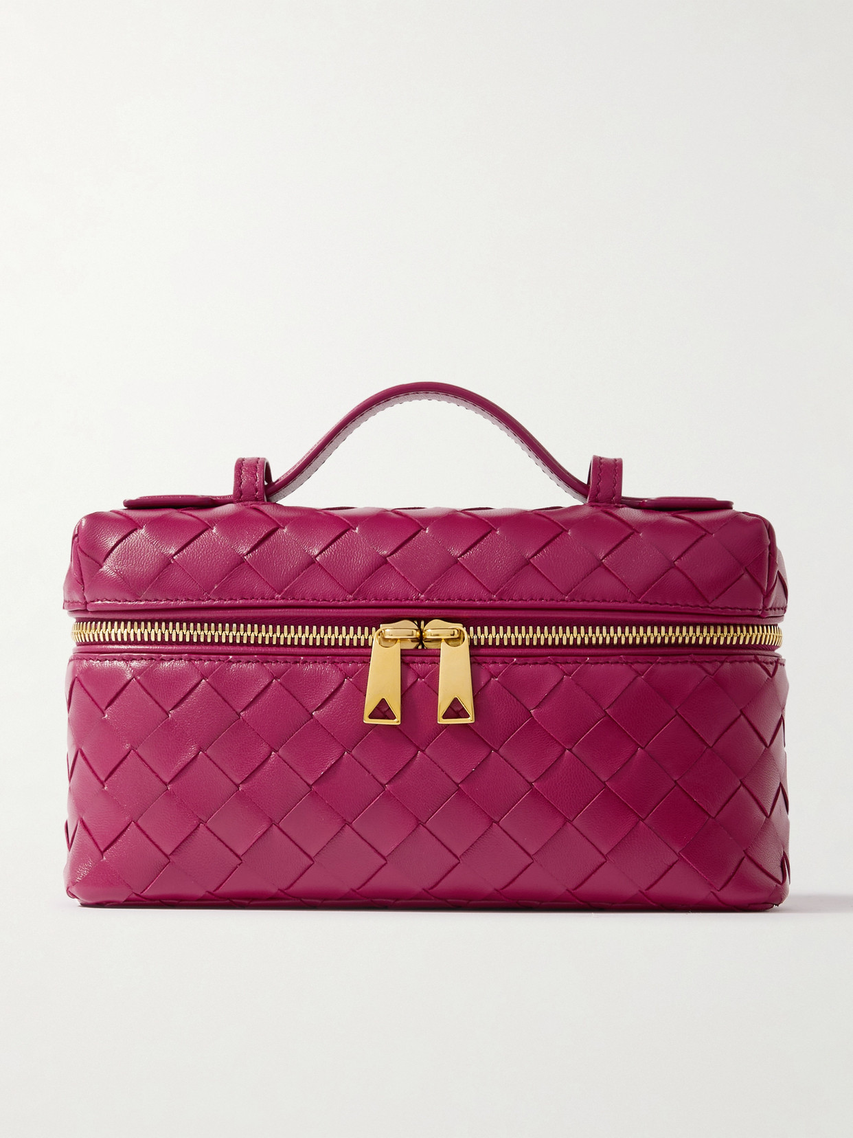 Bottega Veneta Bang Bang Vanity Mini Intrecciato Leather Tote