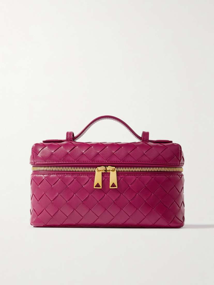 Bottega Veneta Bang Bang Vanity Mini Intrecciato Leather Tote