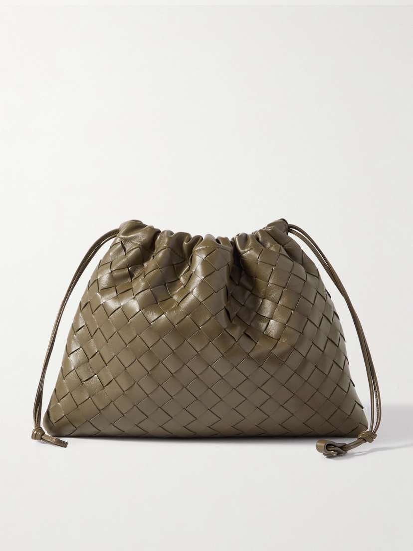 Bottega Veneta Intrecciato Leather Pouch