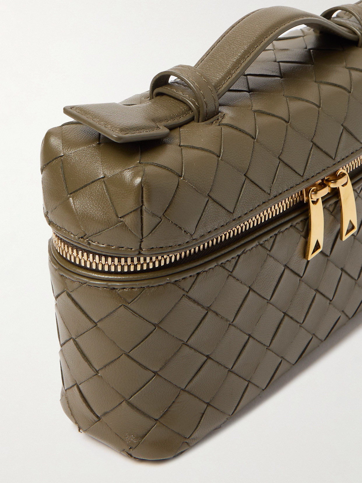 Bang Bang Intrecciato Leather Tote