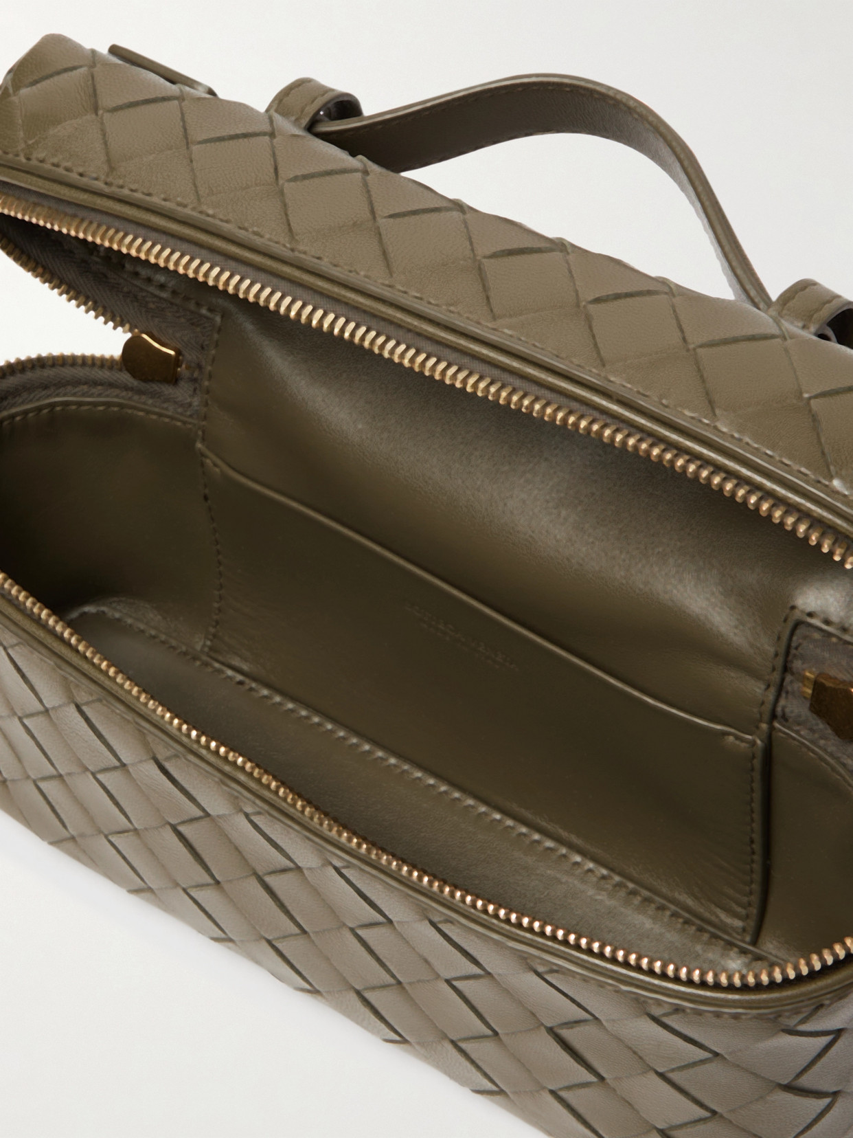 Bang Bang Intrecciato Leather Tote