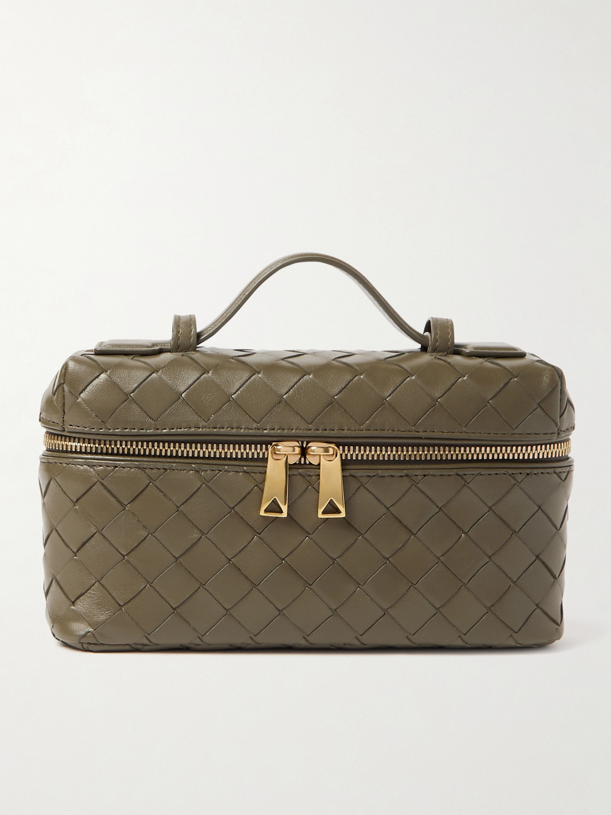 Bottega Veneta Bang Bang Vanity Intrecciato Leather Tote
