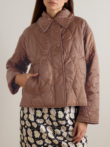 BARBOUR Bernadette quilted shell jacket