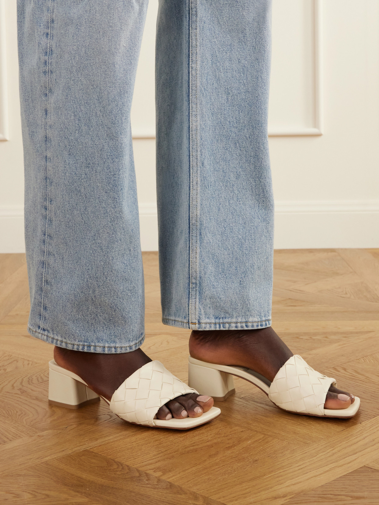 Riva Intrecciato Mules