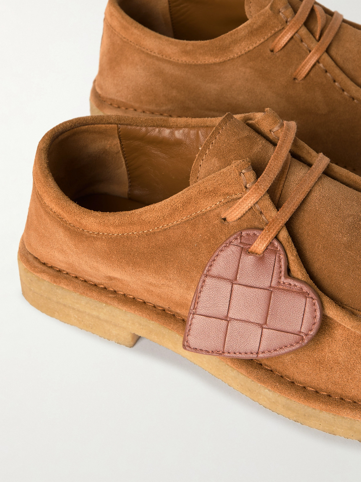 Bottega Veneta Intrecciato Leather-trimmed Suede Loafers