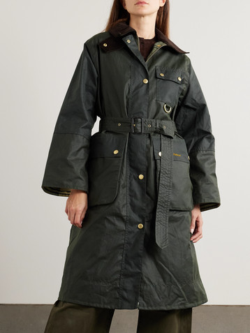 Barbour ◎美品◎ BARBOUR - Myra Waxed Duffle Coat | Plush
