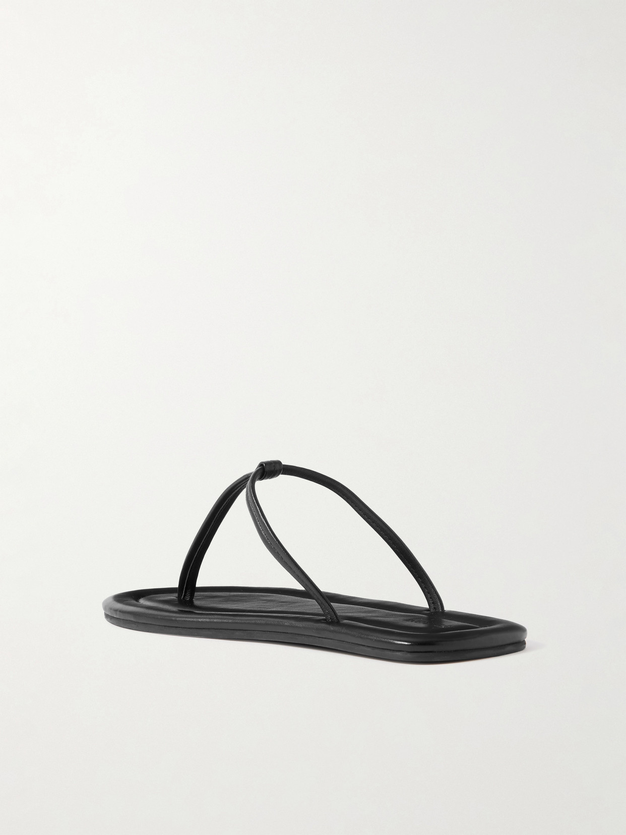 T Leather Sandals