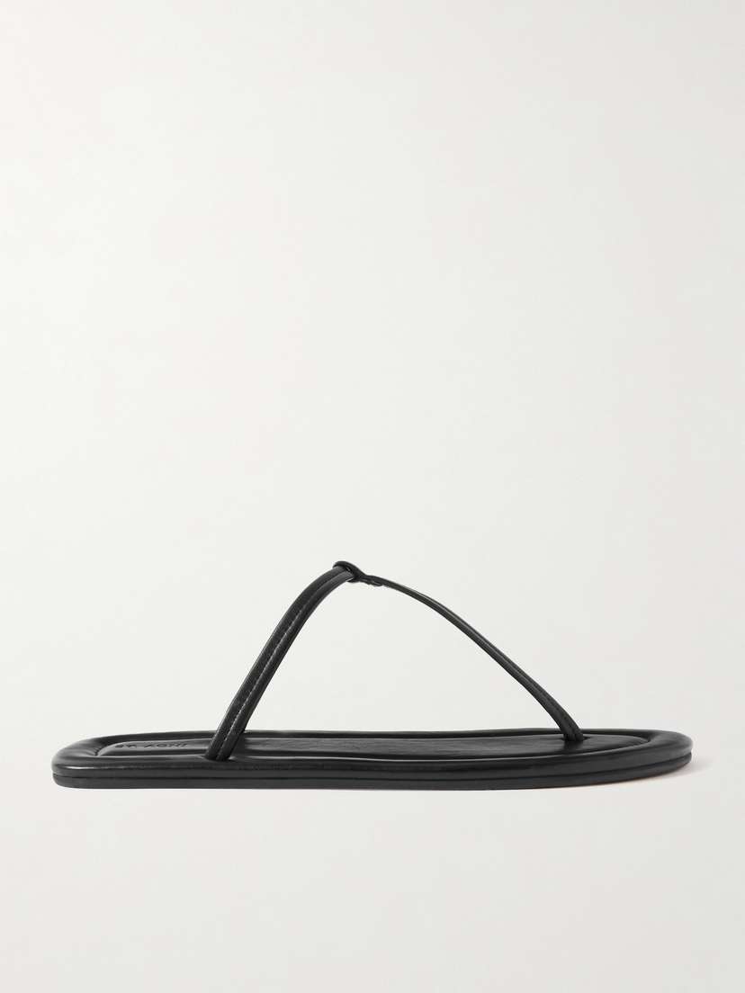 St. Agni T Leather Sandals