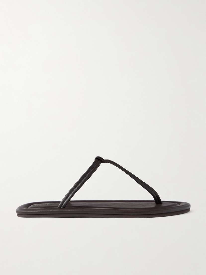 St. Agni T Leather Sandals