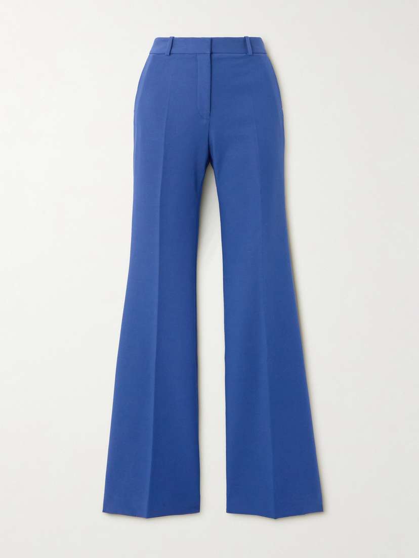 Joseph Cotton-blend Straight-leg Pants