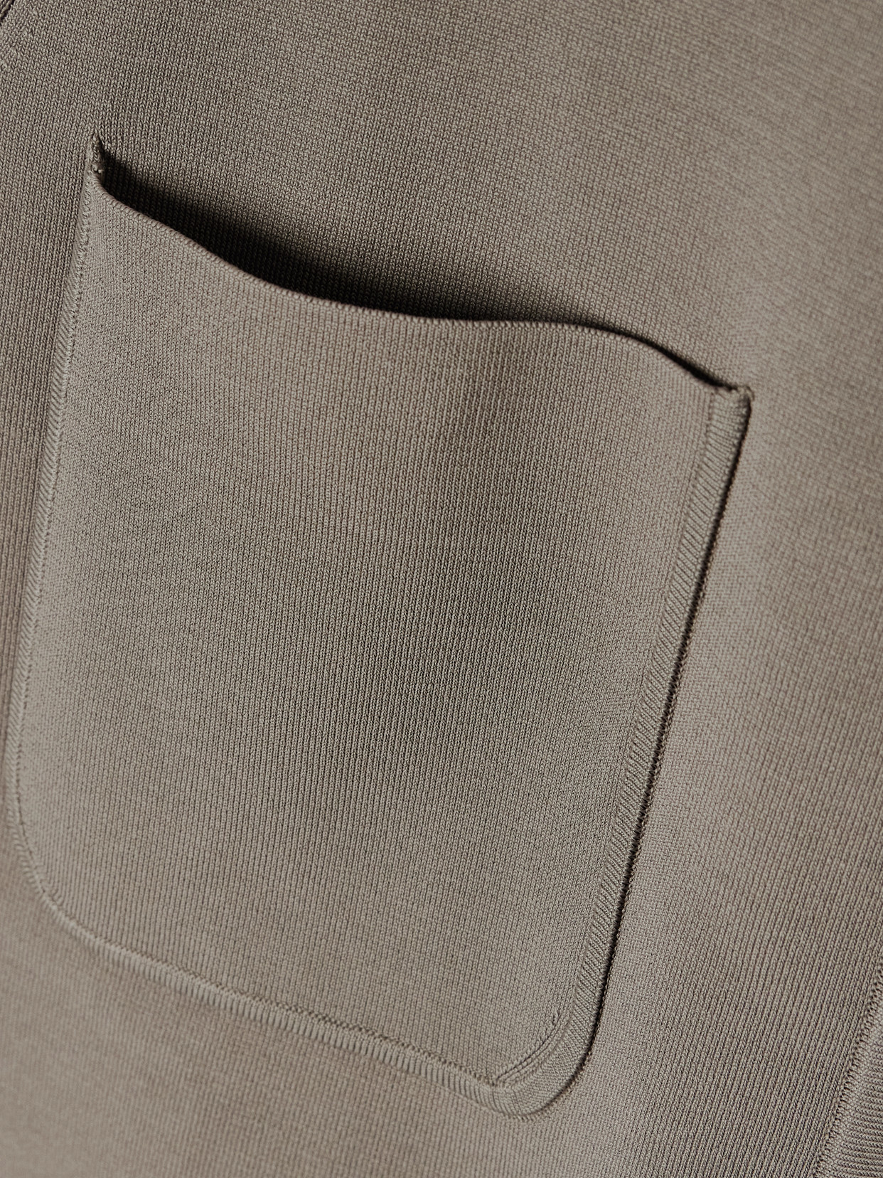 Milano Cropped Stretch-Knit Jacket
