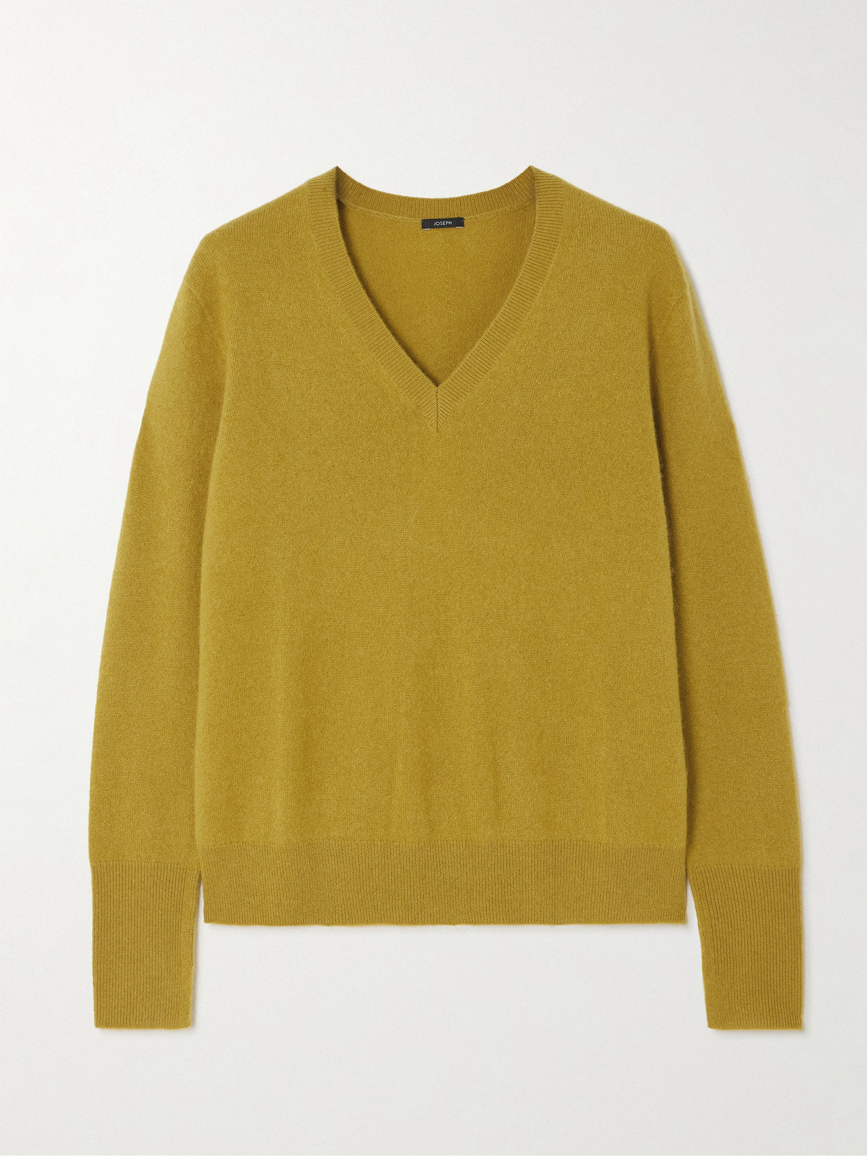 Joseph Cashmere Sweater In Gold
