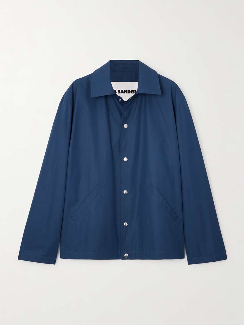 Jil Sander Printed Cotton-taffeta Jacket