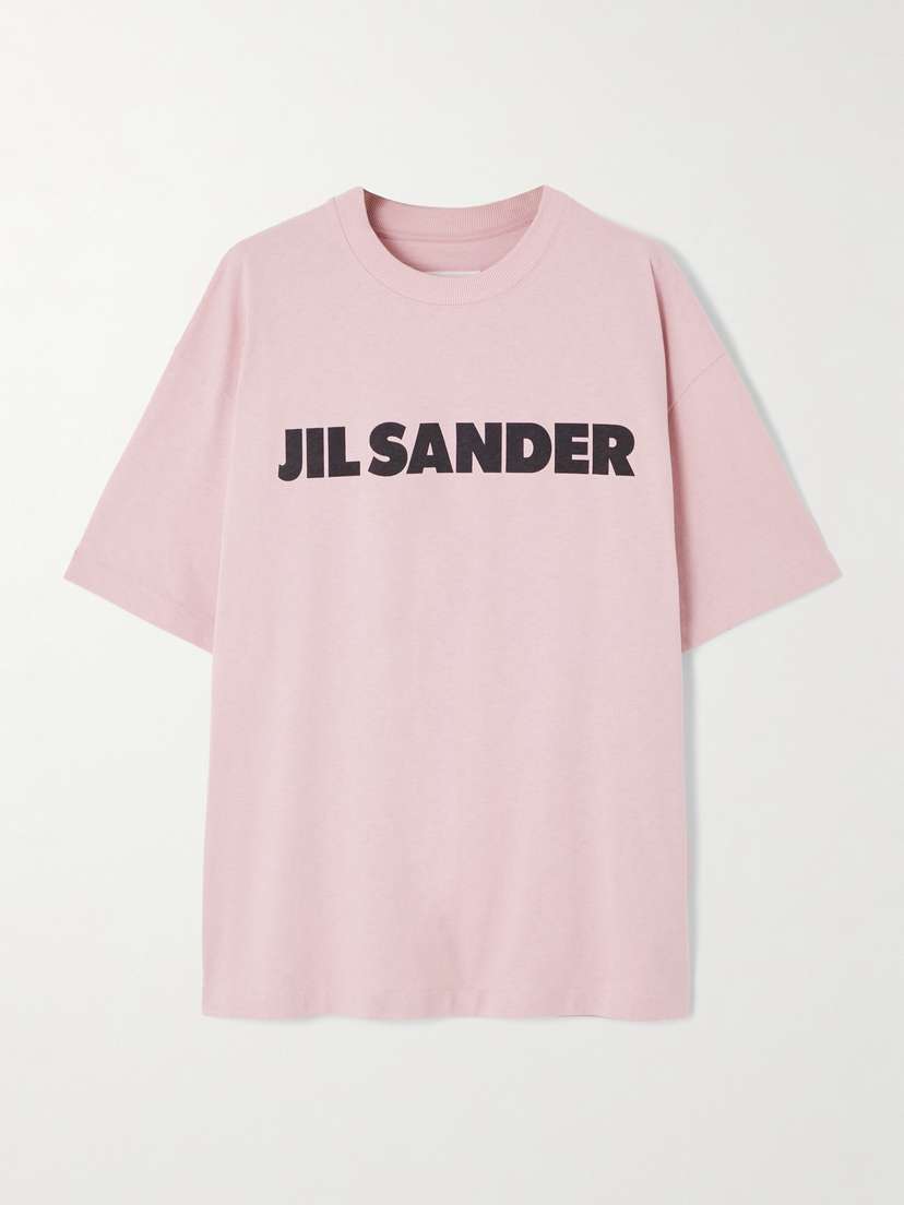 Jil Sander Printed Cotton-jersey T-shirt