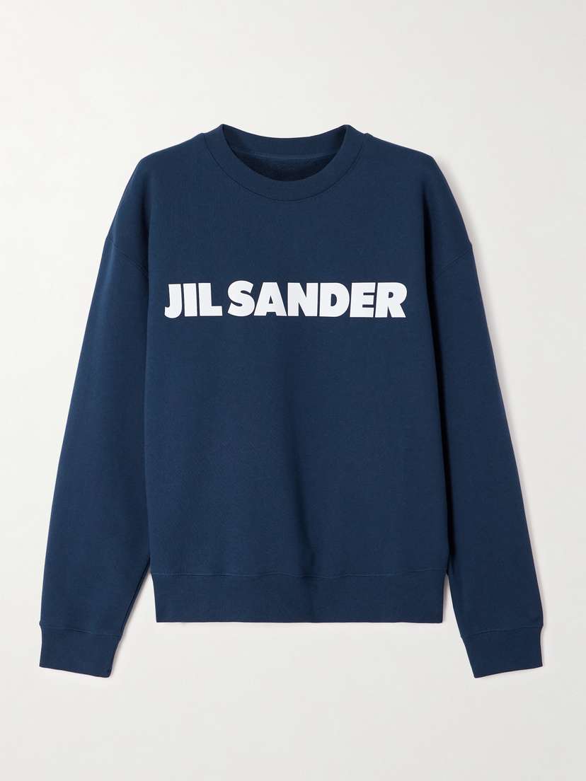 Jil Sander Printed Cotton-jersey T-shirt