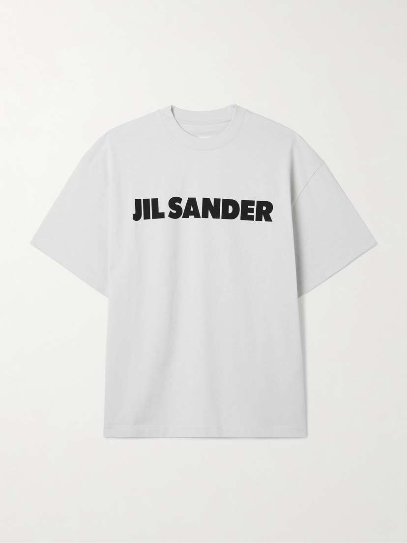 Jil Sander Printed Cotton-jersey T-shirt