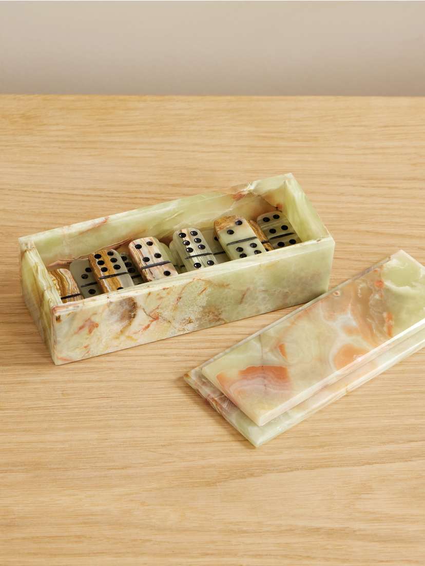 JIA JIA Onyx Domino Set