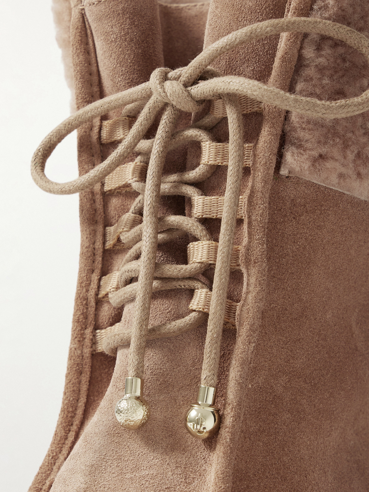 Hali 60 Shearling-Trimmed Ankle Boots