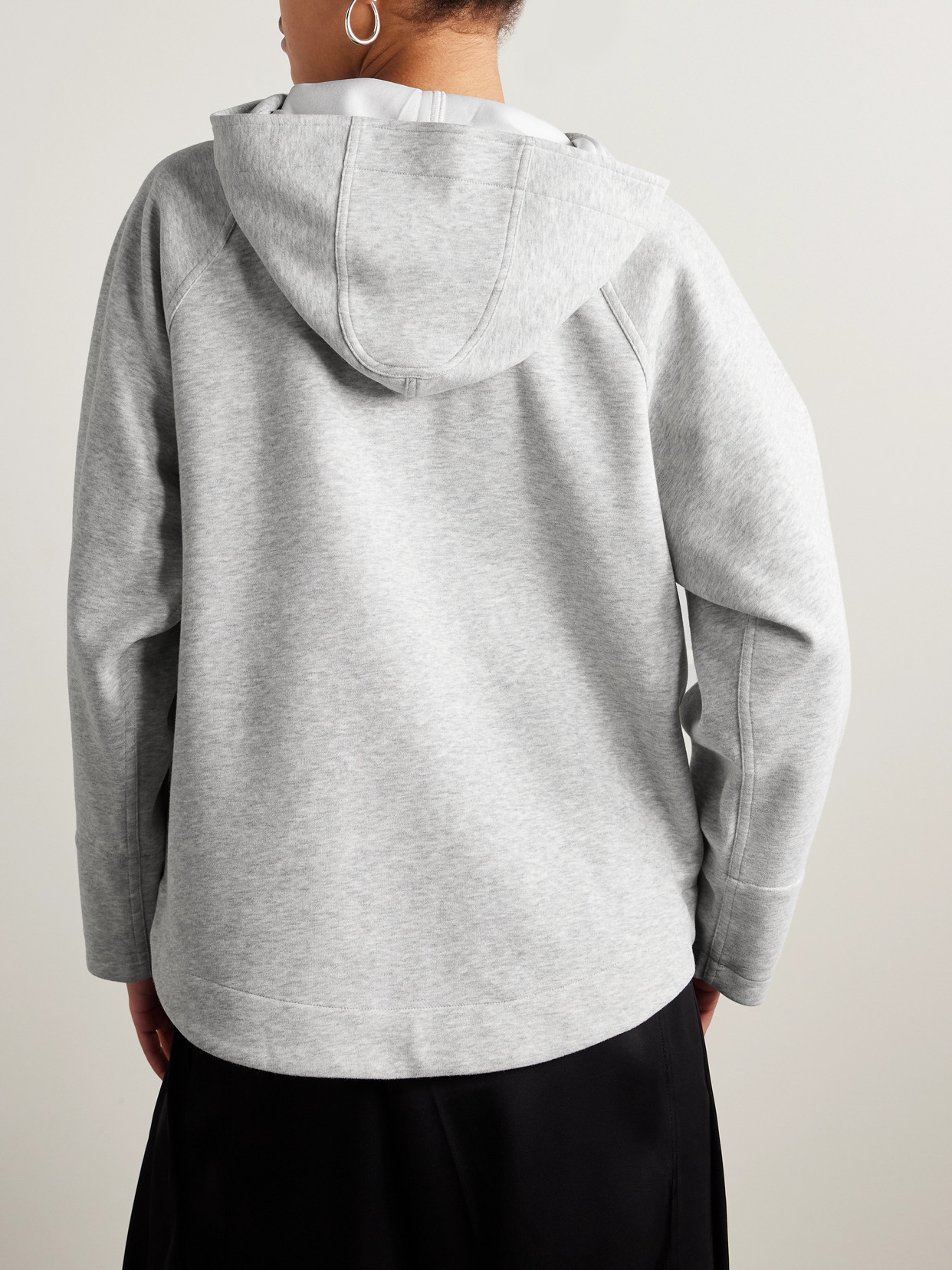 Co Hooded Workwear Pullover In Gray