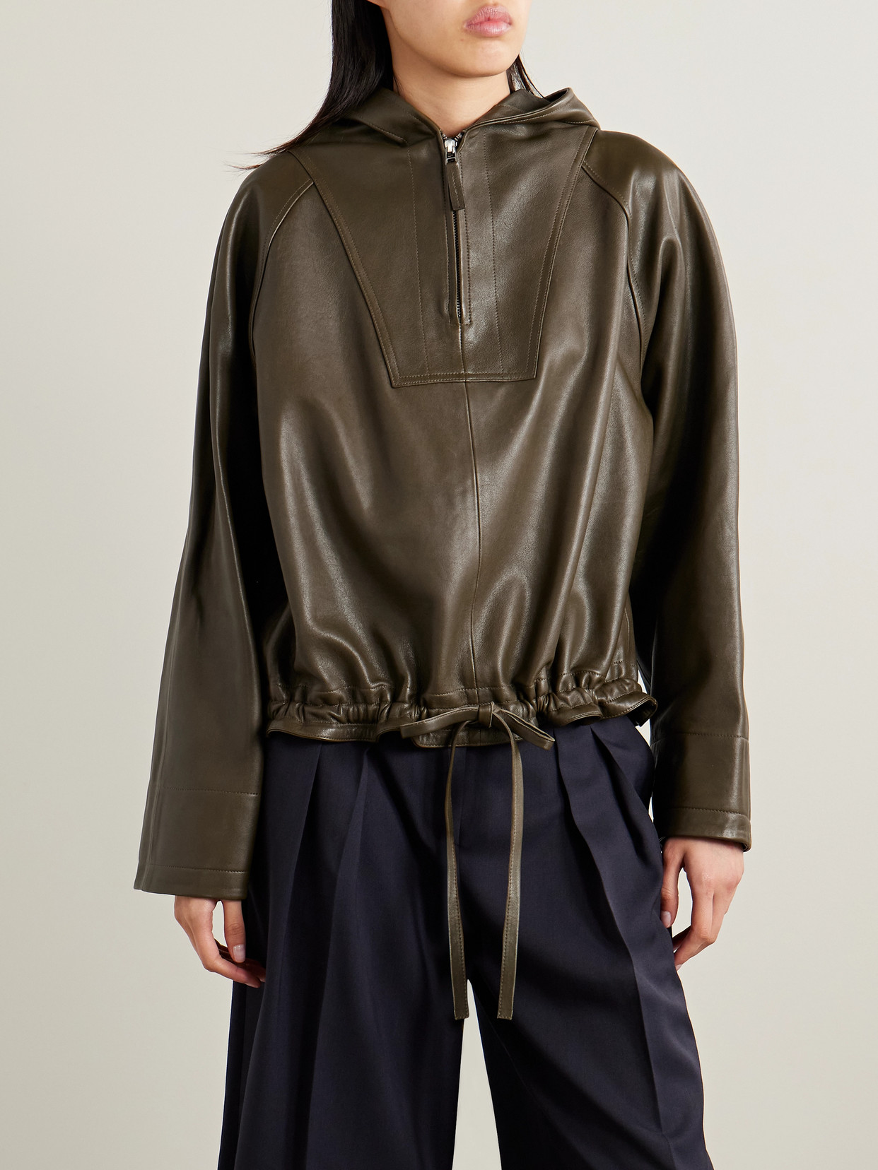 Co Workwear Pullover Olive In Green