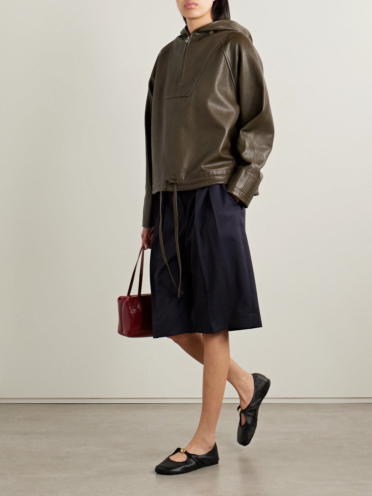 Co Workwear Pullover Olive In Green