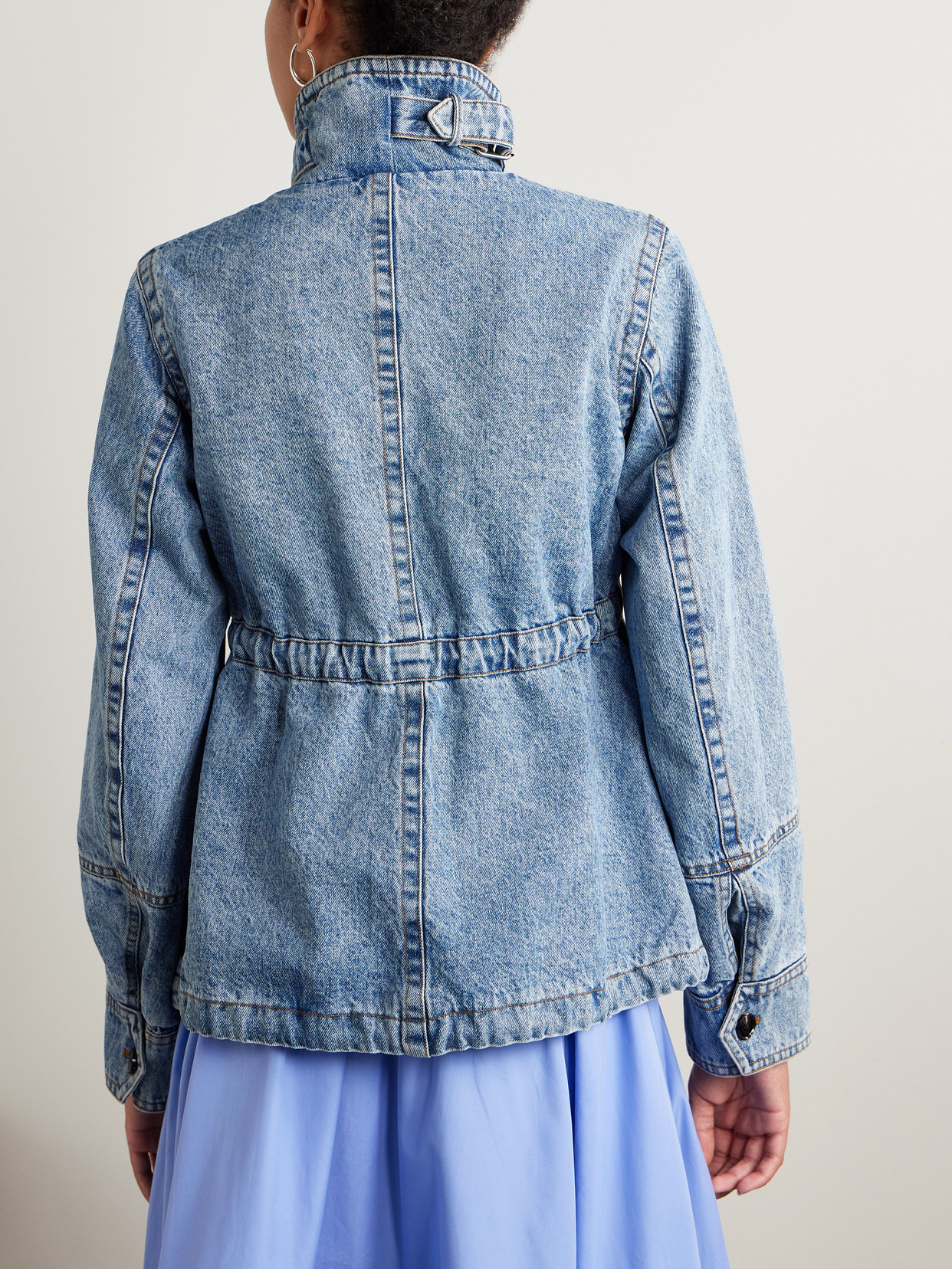 Co Denim Jacket In Blue