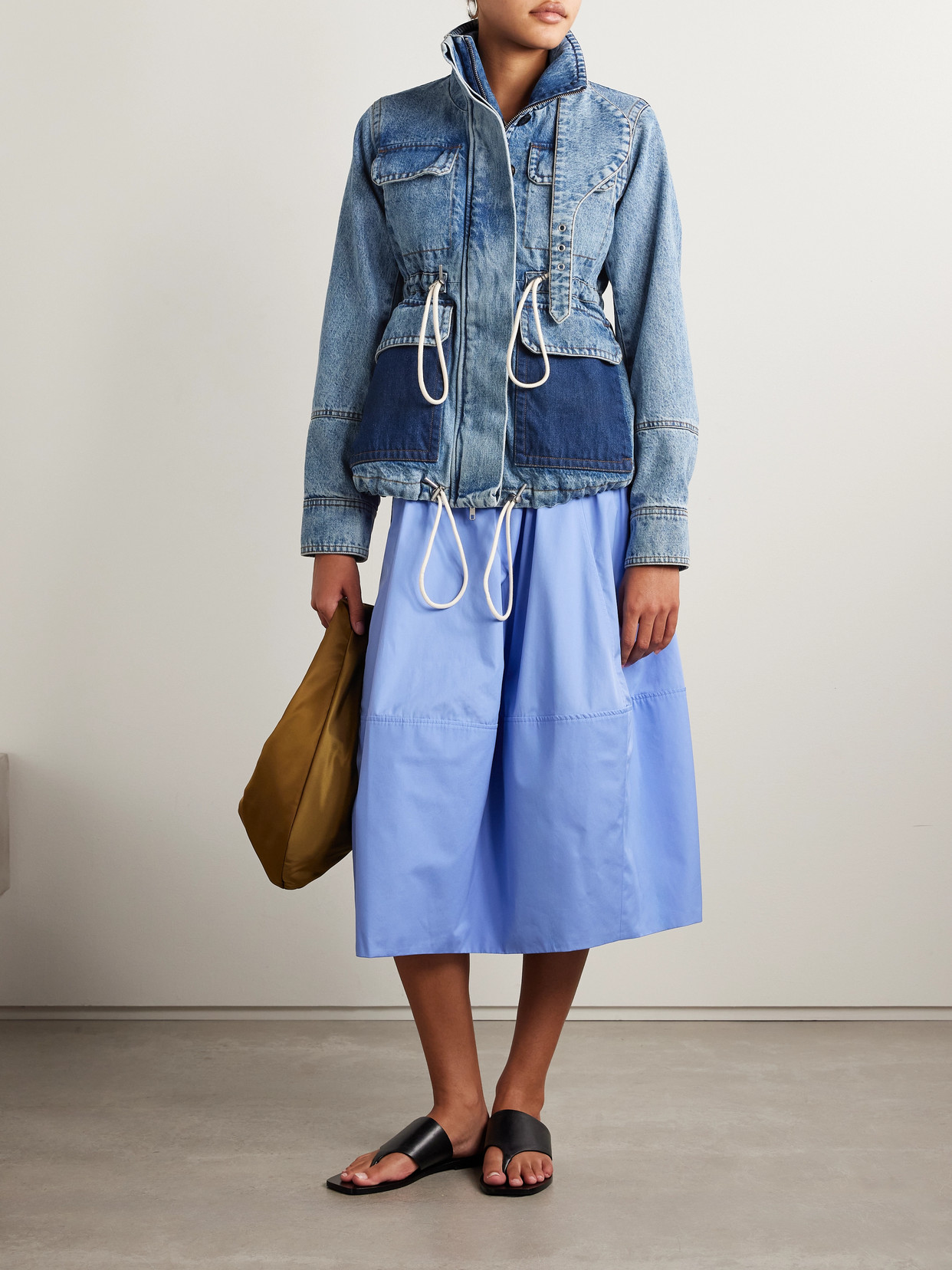 Co Denim Jacket In Blue