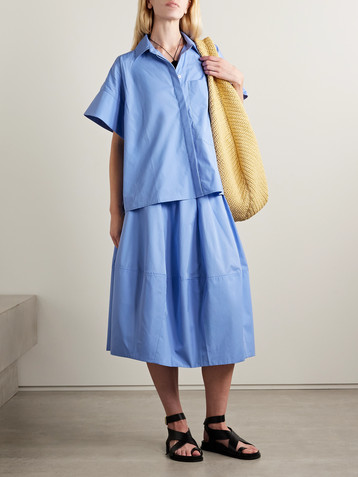 CO Cotton-poplin shirt