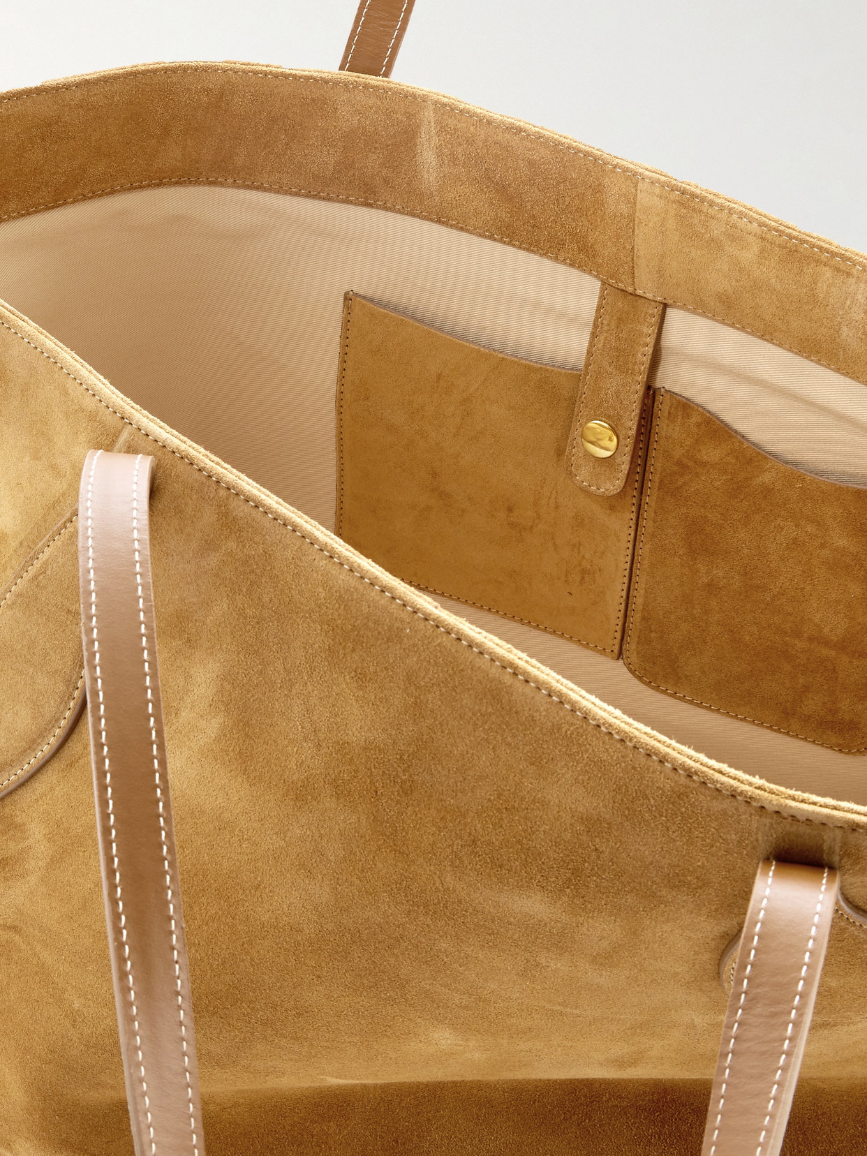Liffner Mega Sprout Suede Tote