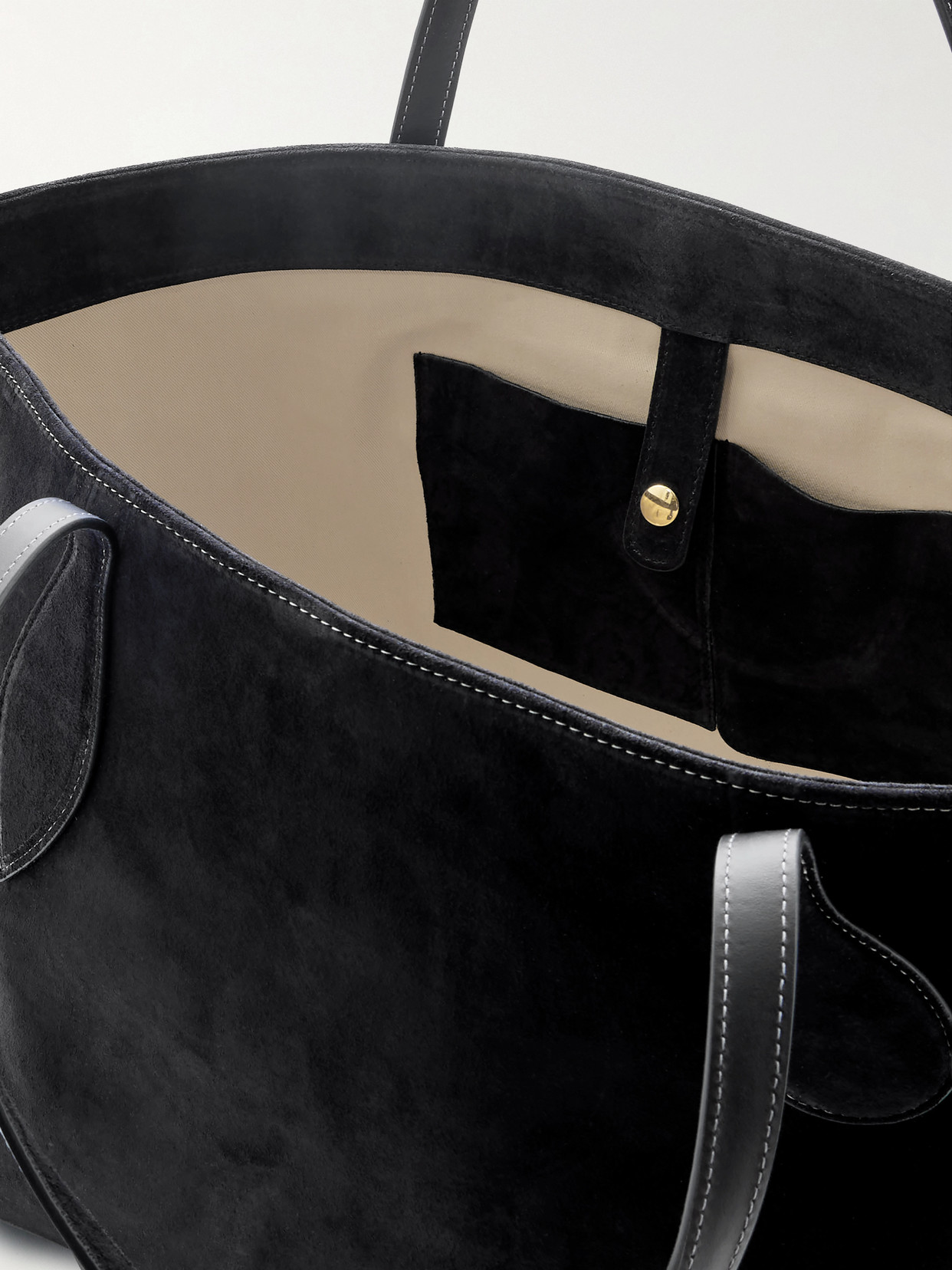 Liffner Mega Sprout Suede Tote