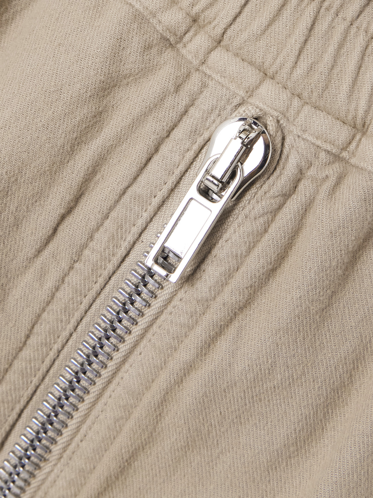 Rick Owens Jumbo Belas Cotton-twill Wide-leg Cargo Pants In Neutral