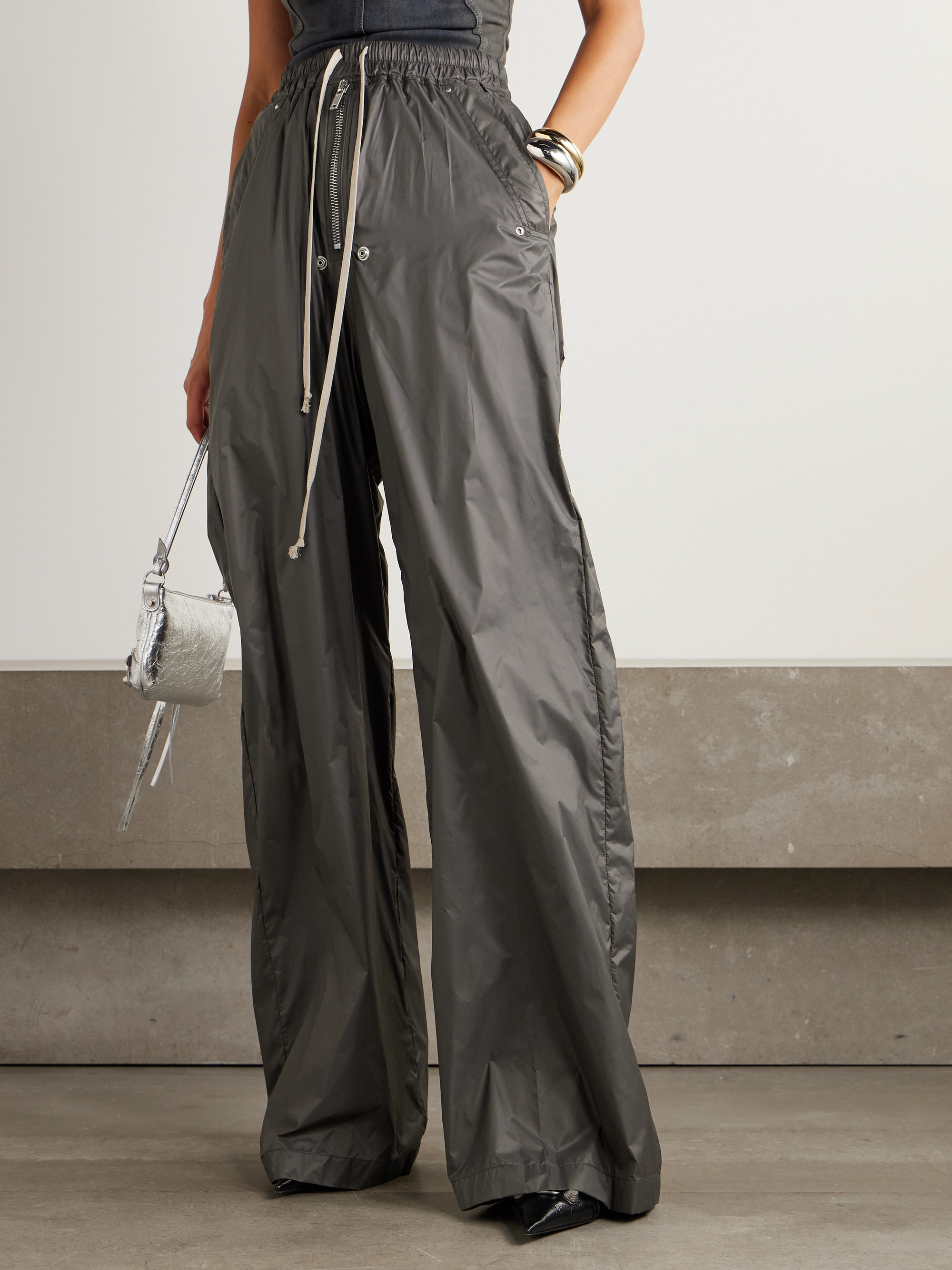 Rick Owens Geth Belas shell wide-leg pants