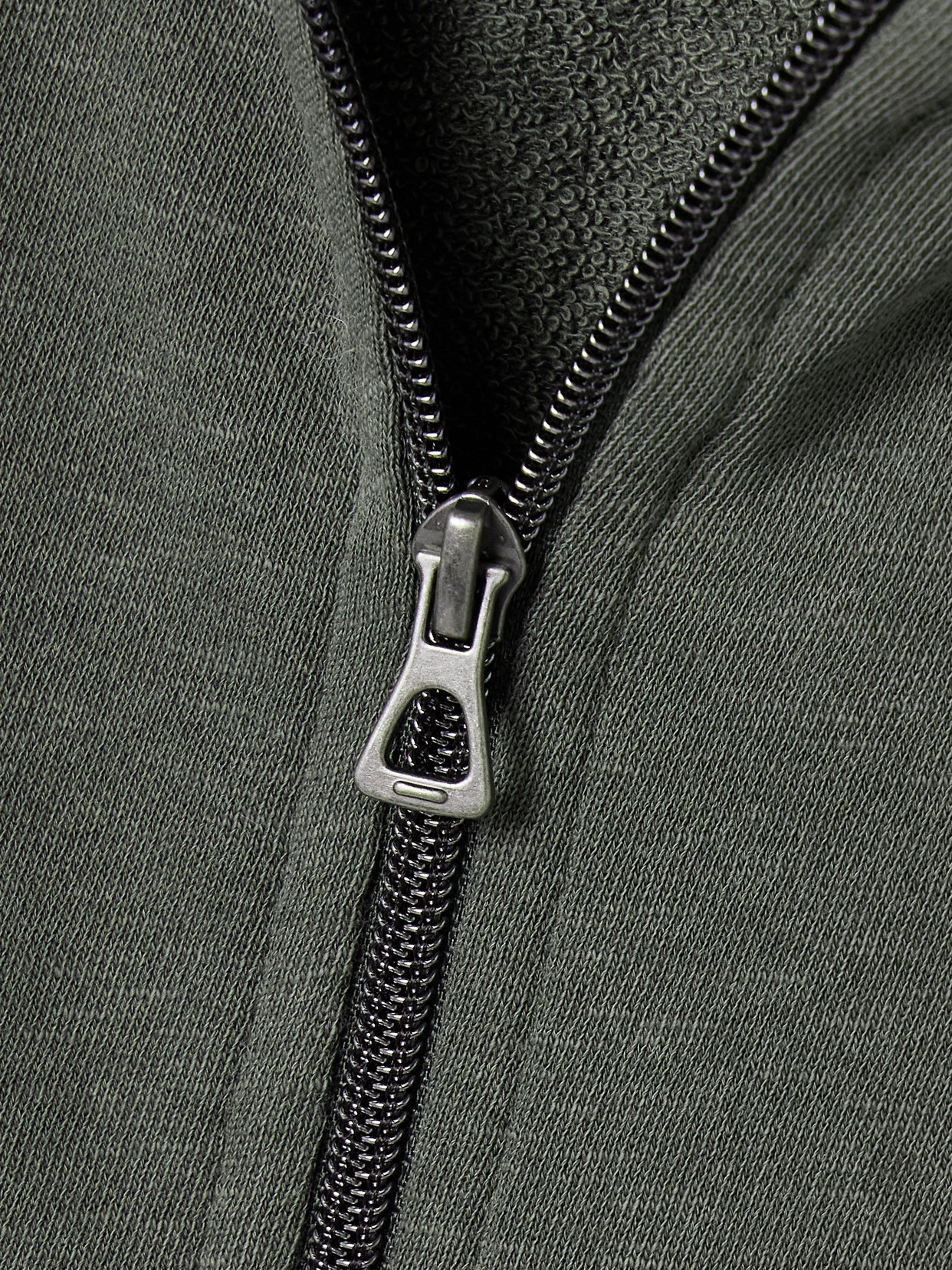 James Perse Vintage French Cotton-terry Hoodie