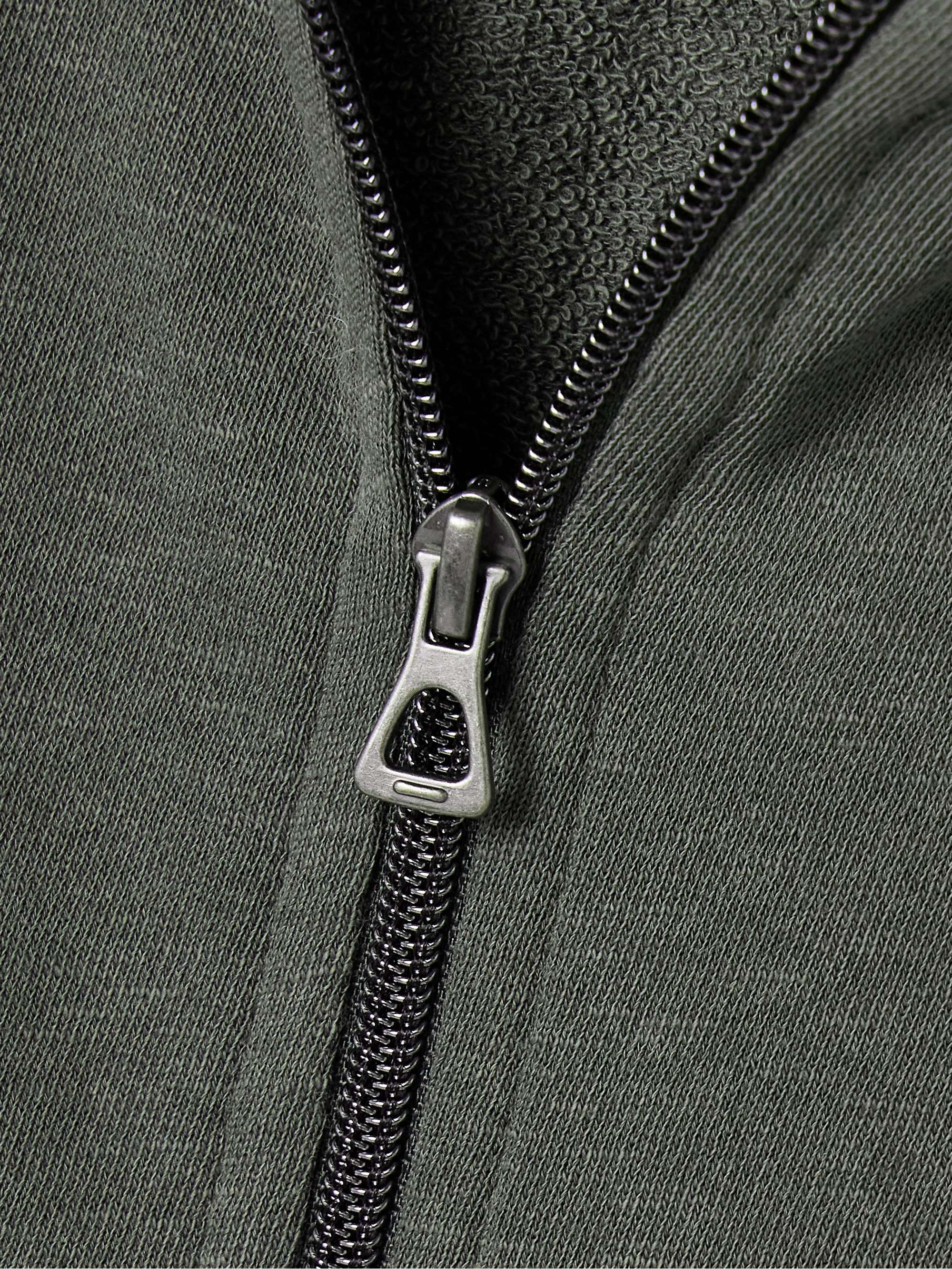 JAMES PERSE Vintage Supima cotton-jersey hoodie