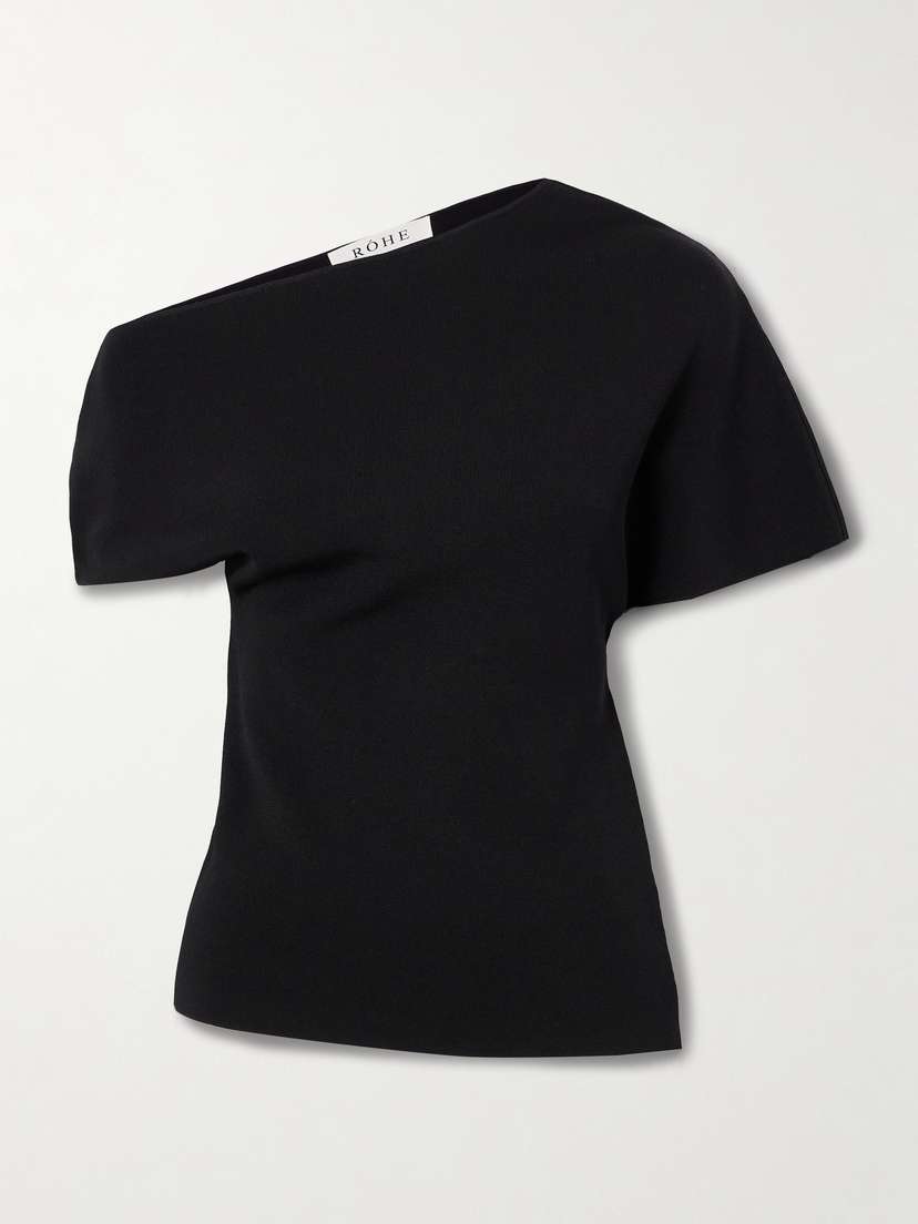 RÓHE Asymmetric Jersey Top