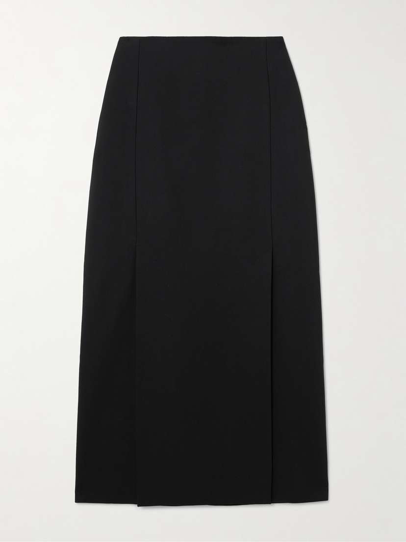 RÓHE Woven Midi Skirt