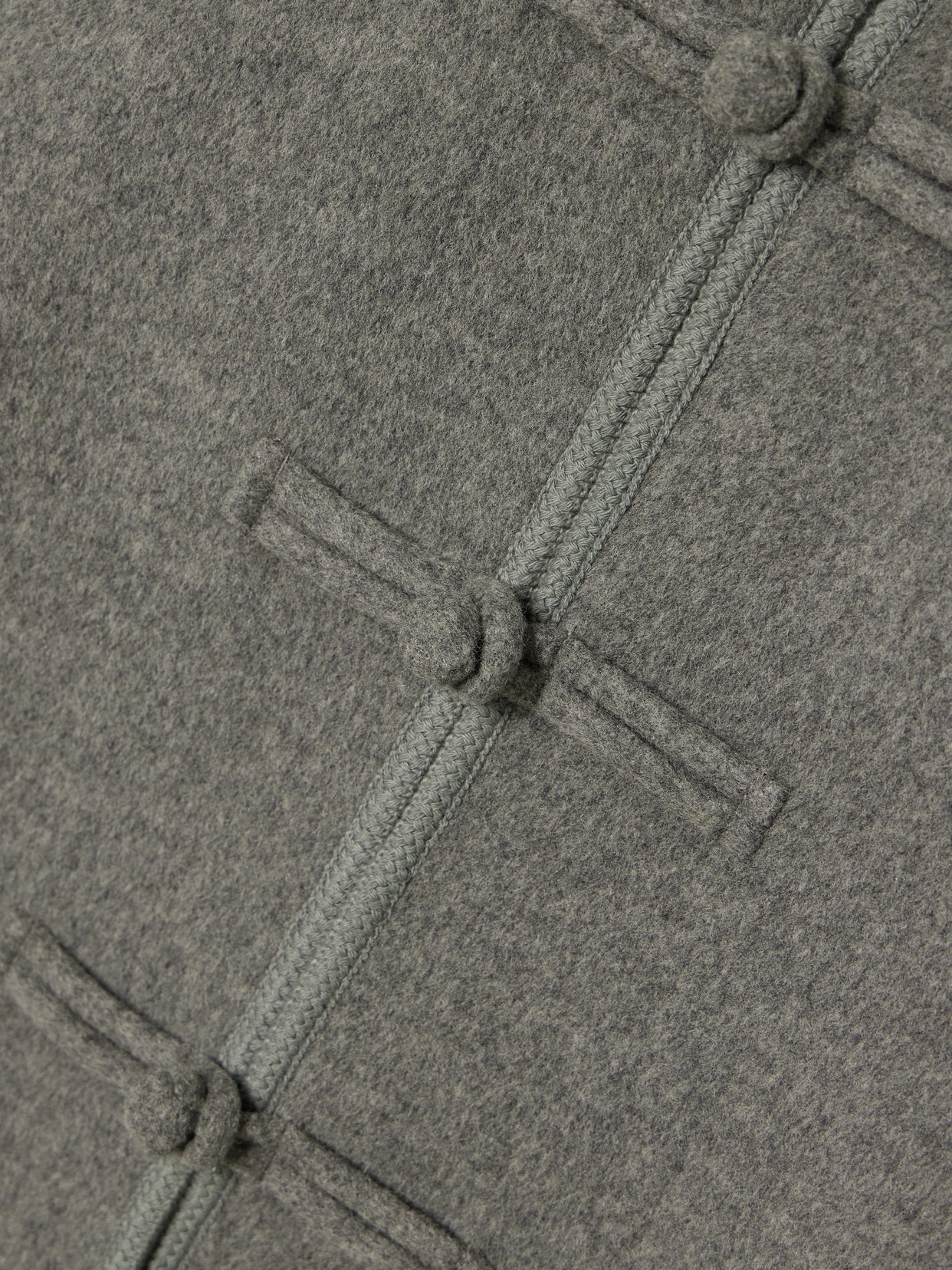 Rohe Oversized Wool And Cashmere-blend Jacket In Gray