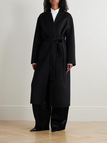 Róhe Belted wool coat