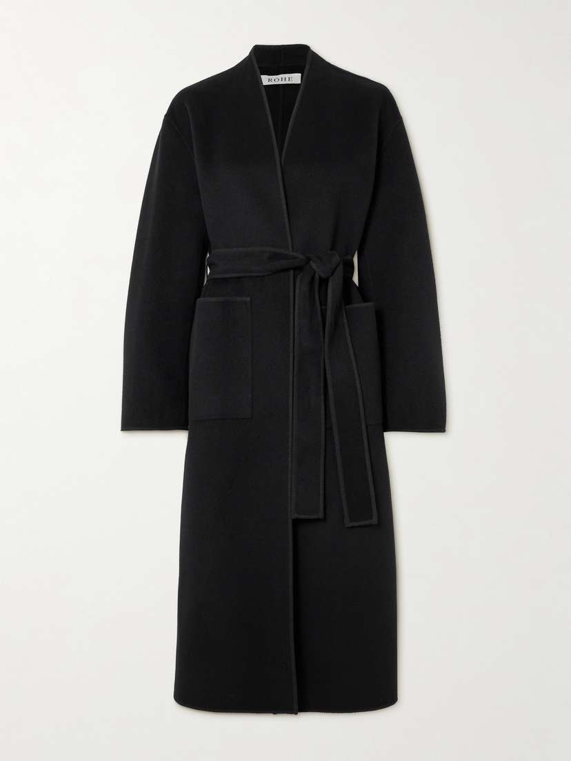 RÓHE Belted Wool Coat
