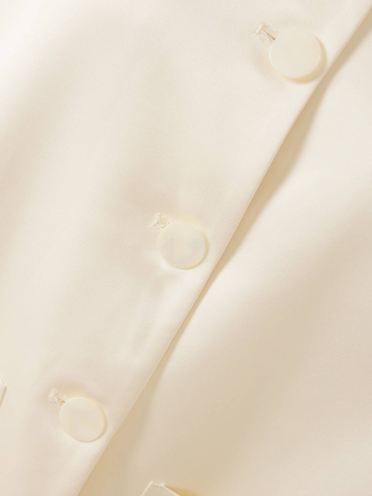 Rohe Satin Jacket In White