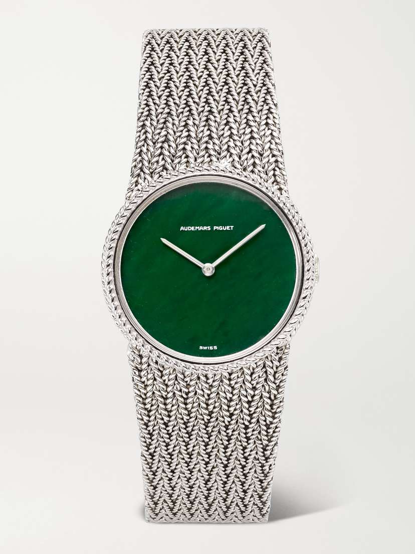 Stephanie Windsor + Audemars Piguet Vintage 1985 Hand-wound 26mm 18-karat White Gold Watch, Ref. No. B7506