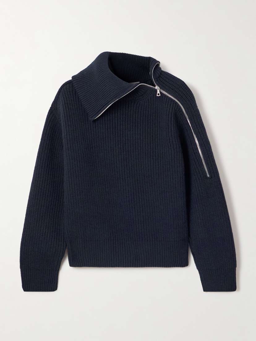 Dries Van Noten Ribbed Wool Sweater