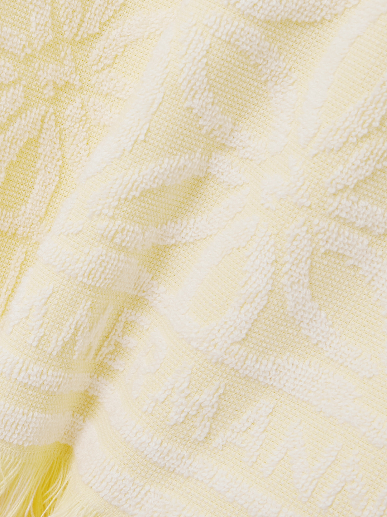 ZIMMERMANN COCO FRINGED COTTON-TERRY JACQUARD HOODED MINI DRESS