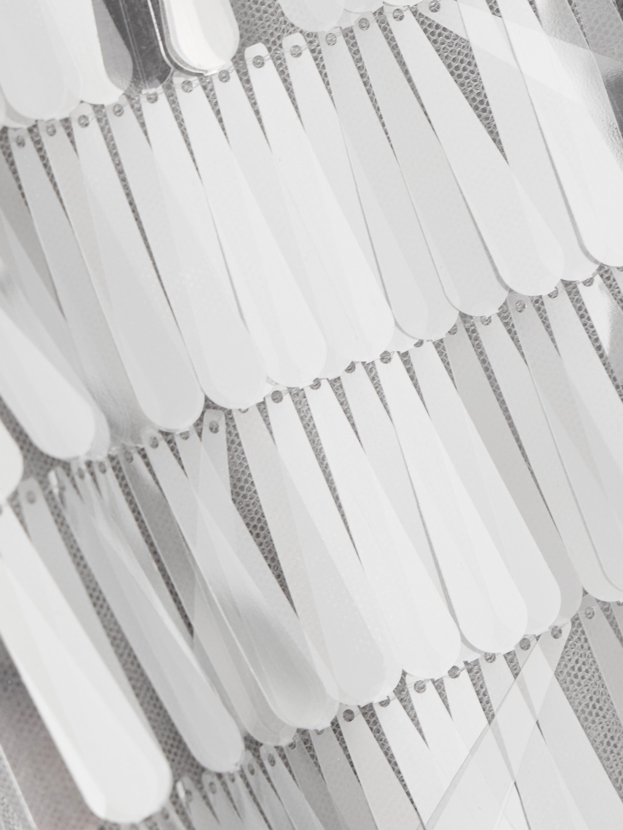 Retroféte Amalie Paillette-embellished Tulle Mini Dress In White