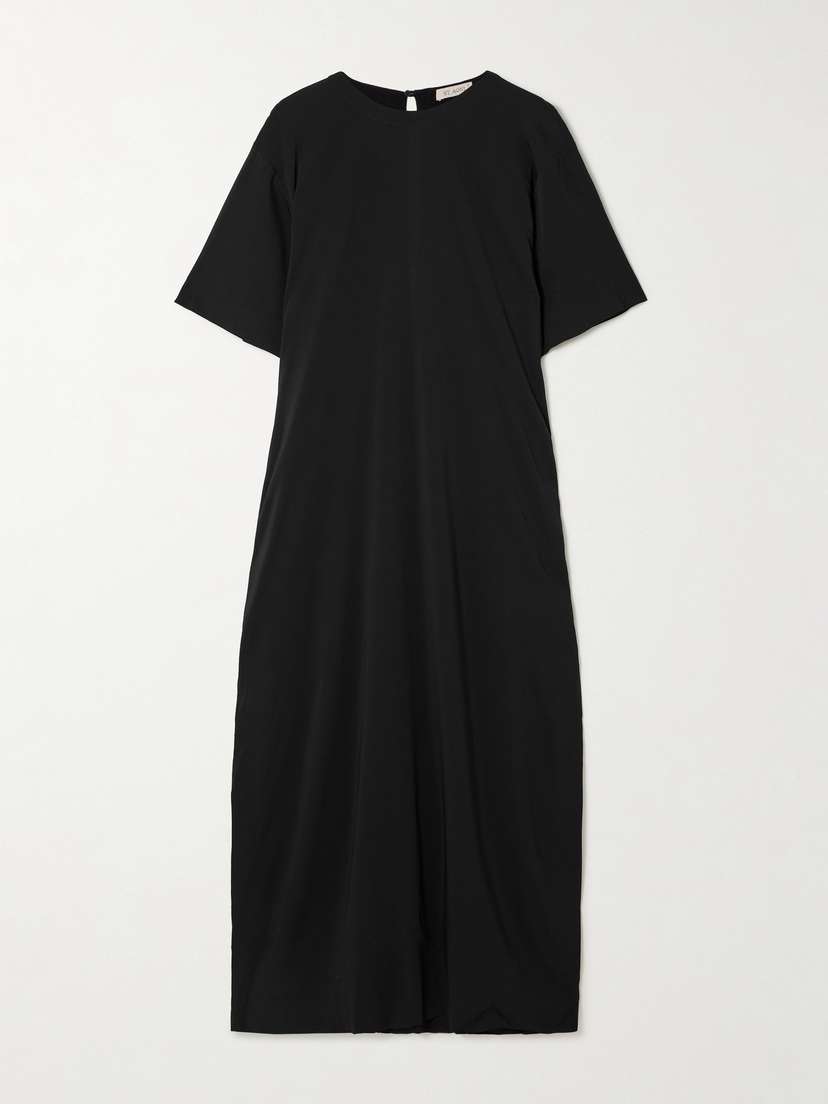 St. Agni Crepe De Chine Maxi Dress