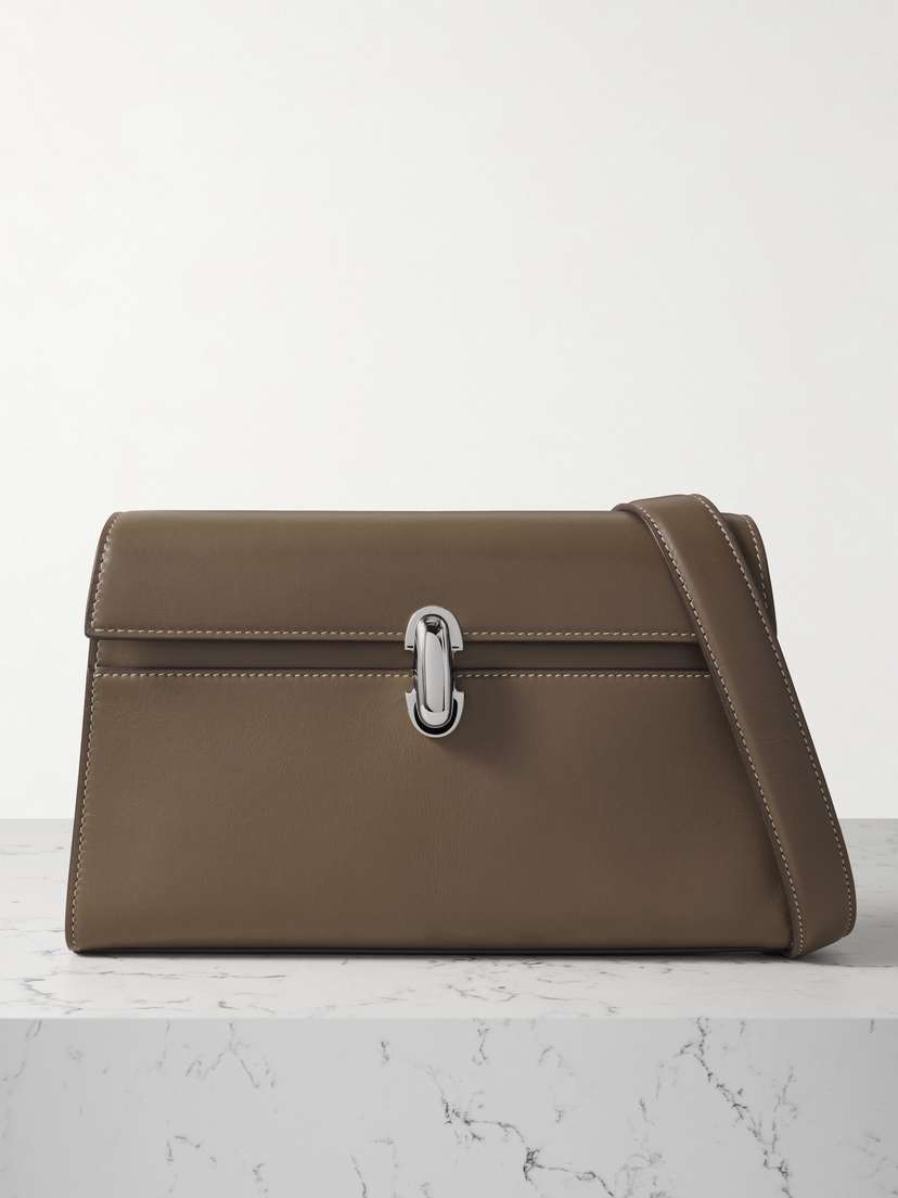 Savette Symmetry Leather Shoulder Bag