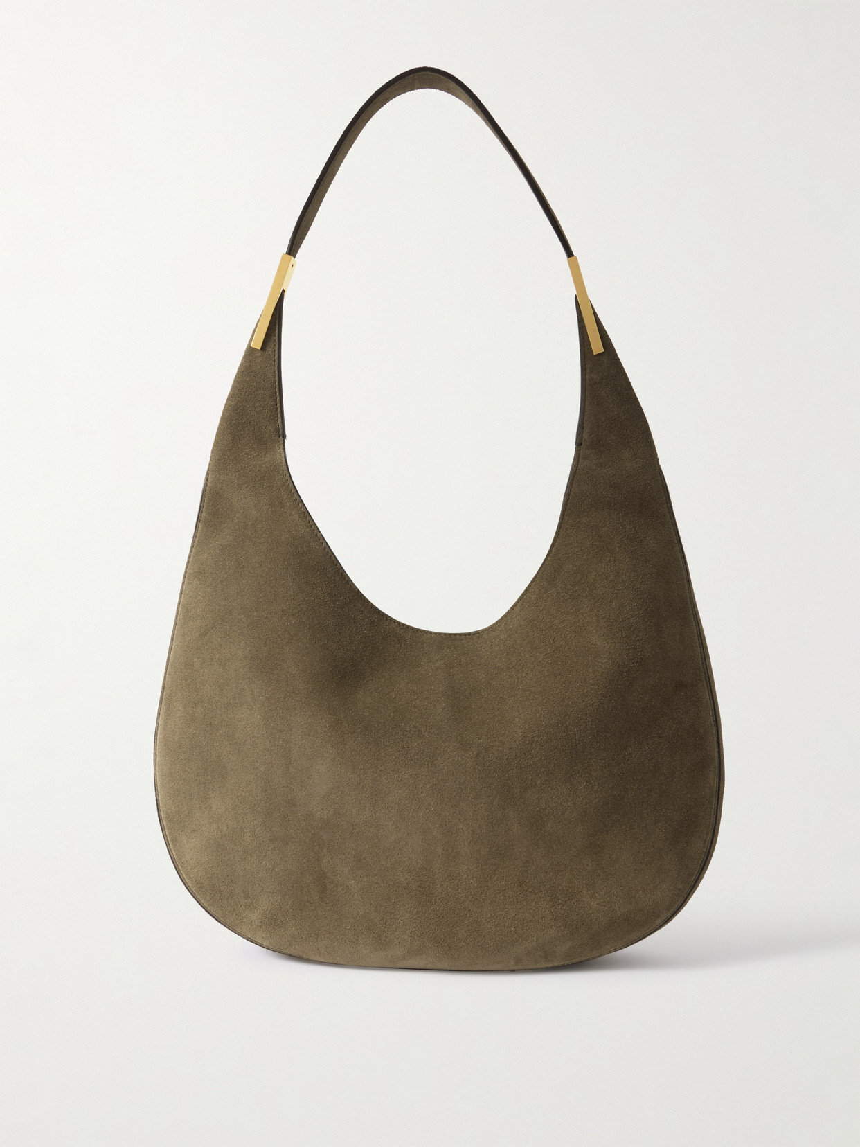 Savette Florence Suede Tote In Brown