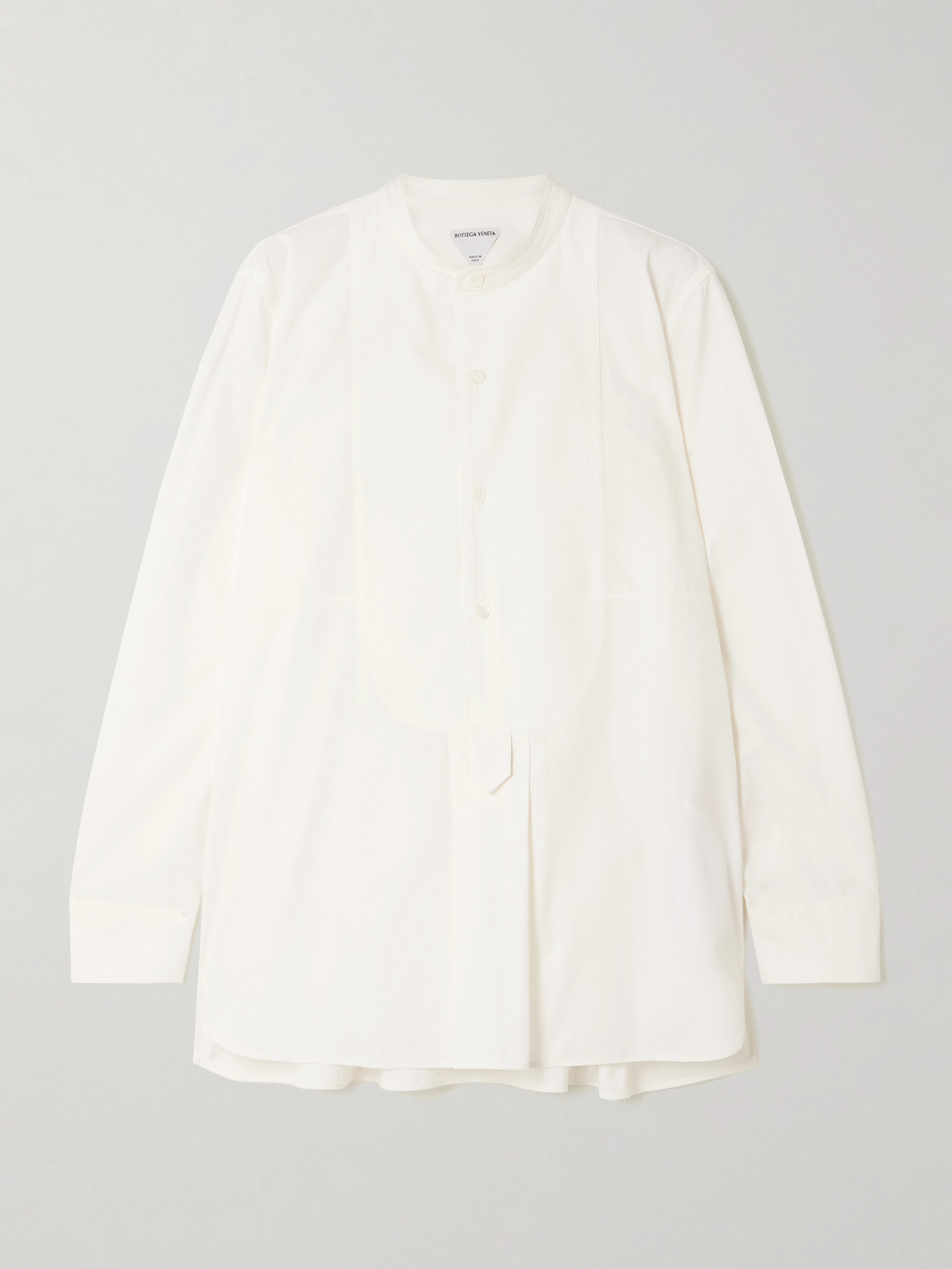 Bottega Veneta Paneled Cotton-blend Shirt